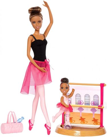  Búp bê Barbie cô giáo múa Ba-lê và học sinh 