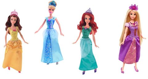  Búp bê công chúa Disney lấp lánh CFB82 