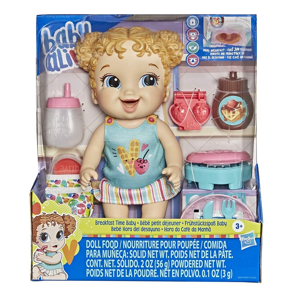  E8974 Bé Lisa tập làm bữa sáng 