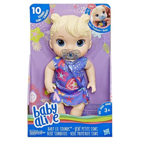  Búp bê gái Baby Alive E3690 Bé Anna Bé Bỏng 