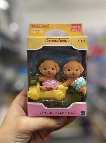  A-115 Sylvanian Families Toy Poodle Twin-chan 