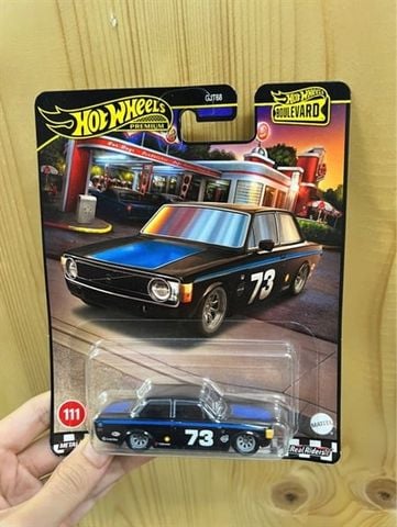  Xe mô hình HRT79 Hot Wheels Boulevard '73 Volvo 142GL 