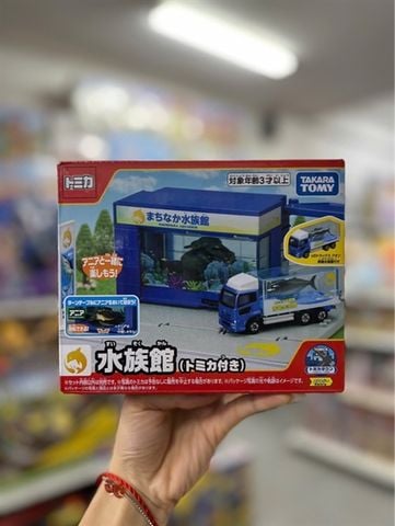  Tomica Aquarium 949435 with Tomica Mini Car Toy 