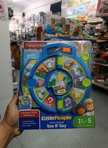  Fisher Price DVP80- Little People See n Say World of Animals 