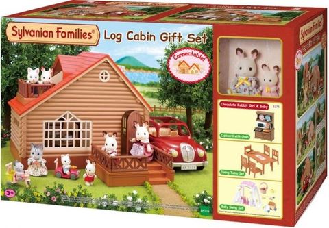  Đồ chơi Nhà Sylvanian Families Log Cabin Gift Set B Epoch EP-2917 