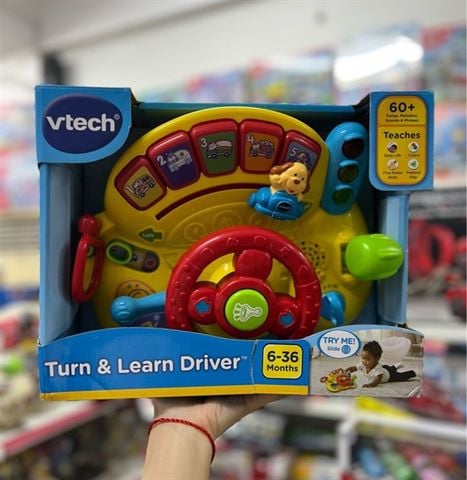  VTech 80-166600 Turn & Learn Driver - English Version 