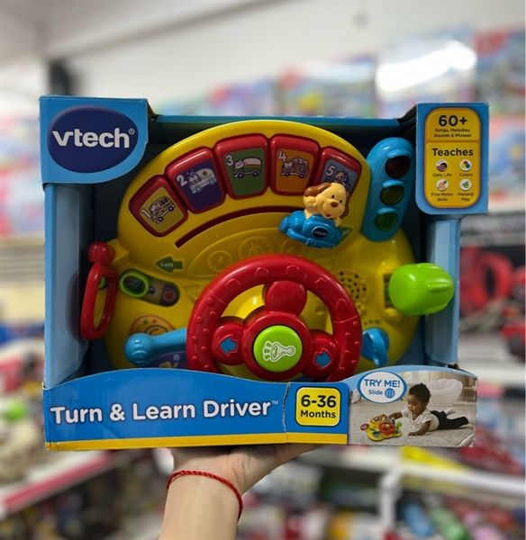 Baby Toys 6-12 Months VTech Turn Learn Driver Toy Interactive - Main Image