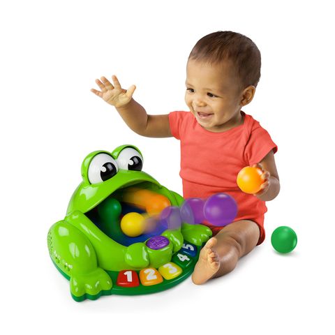  Đồ chơi trẻ em Ếch Bright Starts Pop and Giggle Pond Pal 