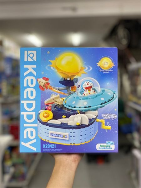  23win08 com lắp ráp Keeppley K20421 Doraemon-Space Exploration 