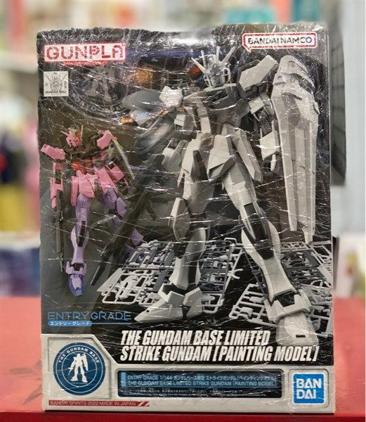  ENTRY GRADE 1/144 Gundam Base Limited Strike Gundam-B0B2964NC5 