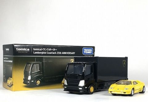  Đồ chơi ô tô Tomica Premium Transporter Lamborghini Countach 25th Anniversary 