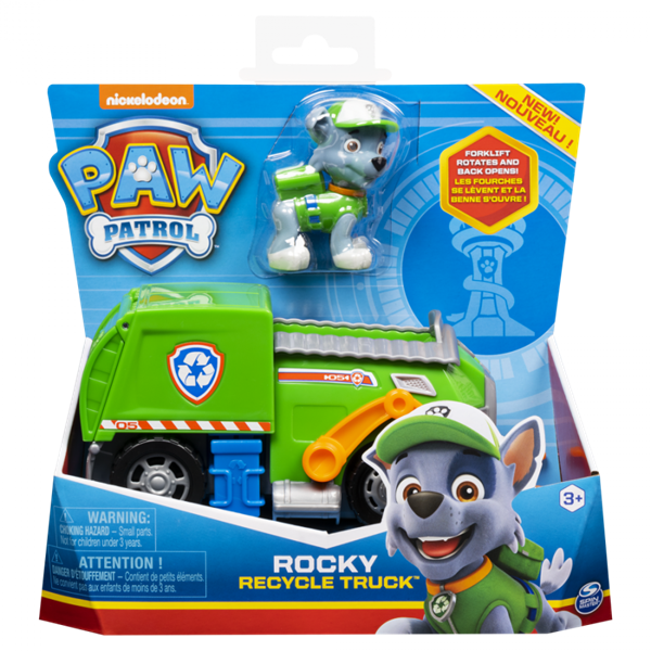  6061804 Xe cứu hộ cơ bản Paw Patrol - Rocky 