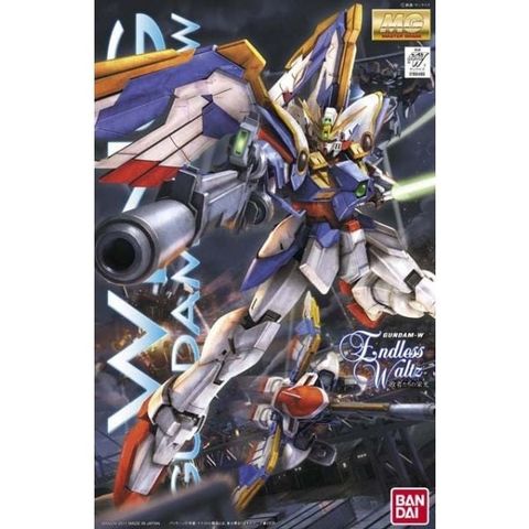  MG Gundam W Endless Waltz XXXG-01W Wing Gundam EW Edition, 1/100 Scale, Color-Coded Plastic Model 