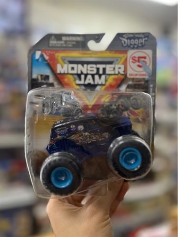  6068651 Monster Jam Digger xanh tím 