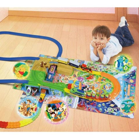  Bộ xe lửa tàu hỏa đồ chơi Plarail 3D Disney 