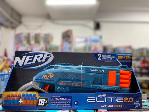  Đồ chơi Nerf trẻ 8 tuổi trở lên Nerf Elite 2.0 Warden DB-8 