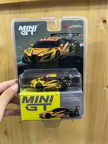  Xe mô hình MINI GT 1/64 UPGARAGE NSX GT3 SUPER GT2022 SERIES #18 TEAM UPGARAGE (LHD) 