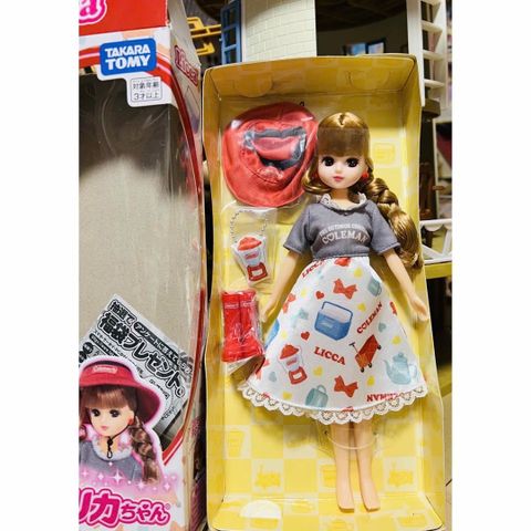  Búp bê LD-09 Licca-chan Doll Camping Daisuki Rika-chan (Coleman Collaboration) 