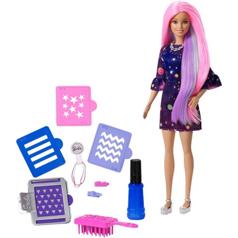  Búp bê Barbie tóc sành điệu - FHX00 