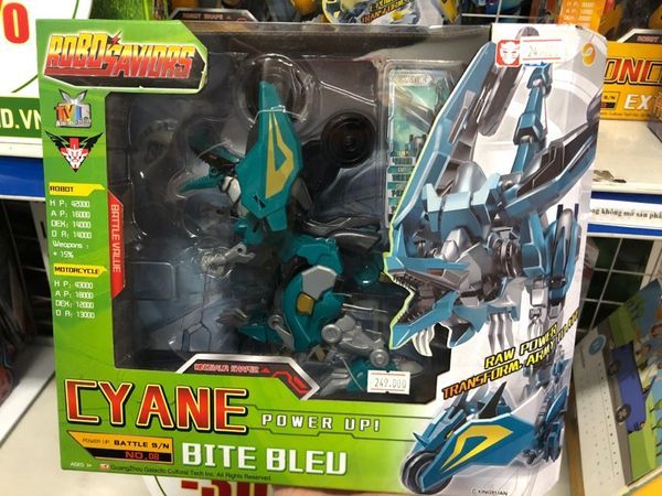  8131X-10#8 siêu nhân Robo Saviors 8 Cyane 24cm 