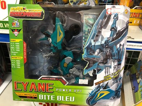  8131X-10#8 siêu nhân Robo Saviors 8 Cyane 24cm 
