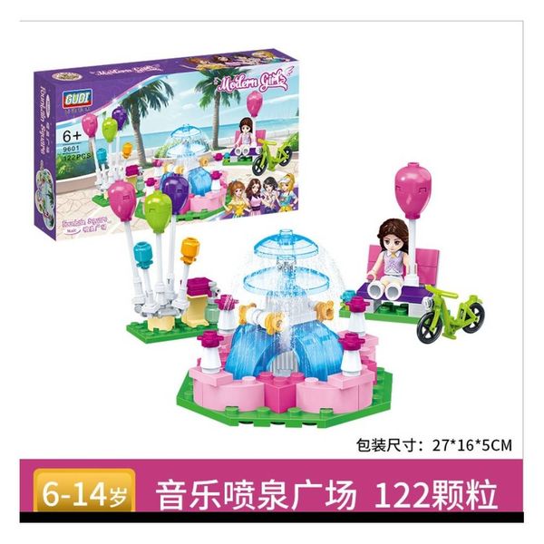 Lắp Ráp Thời Trang Sành Điệu (122 mảnh) GUDI 9601-1