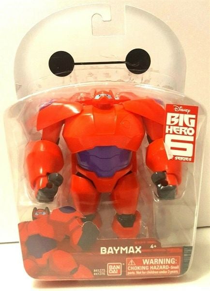 Bay Max Big Hero 6 The Series: Red Baymax Action Figure.1