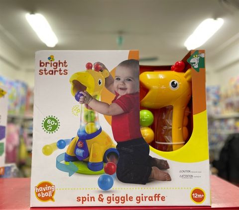  Đồ chơi Hươu cao cổ Bright Starts Spin & Giggle Giraffe 