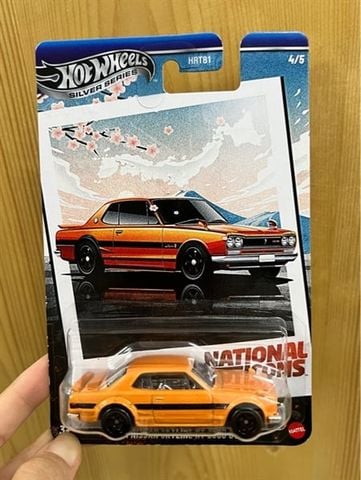  Xe mô hình JBY89 Hot Wheels Vintage 1971 Nissan Skyline HT 2000 GT-R 