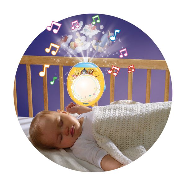 Đèn ngủ Gấu Pooh cho bé Lullaby Dreams Lightshow