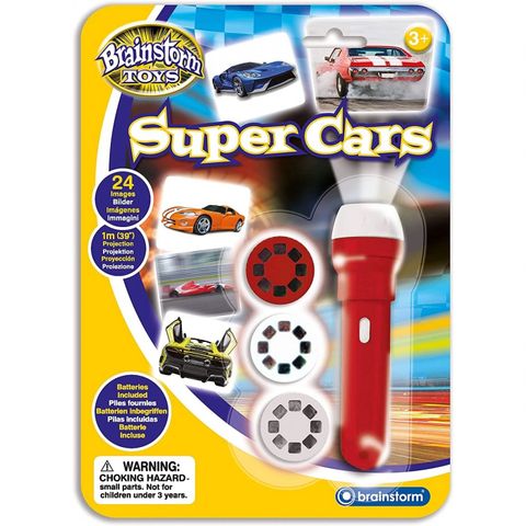  E2047 - Đèn pin flashlight Brainstorm chủ đề ô tô Car 