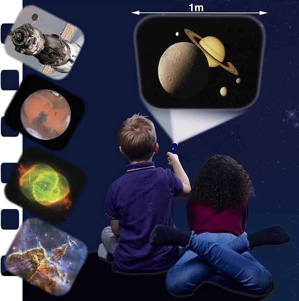 Đèn pin Flashlight chủ đề Vũ trụ không gian E2008