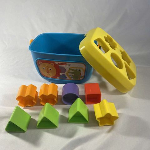  FFC84 Đồ chơi nhận dạng hình khối cho bé 6m+ Fisher Price 