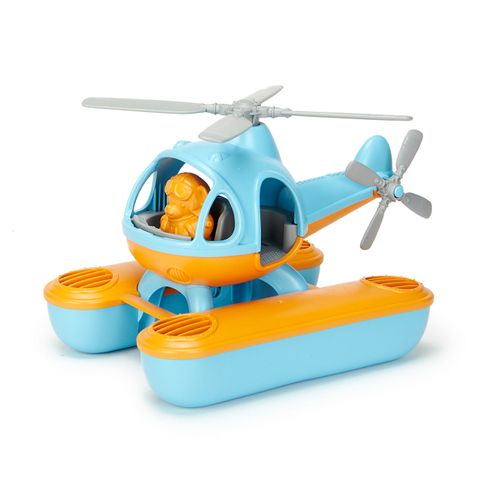  Đồ chơi máy bay Seacopter màu xanh hãng Green Toys 