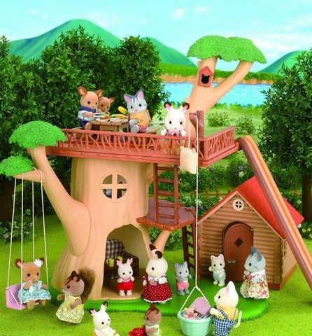  Đồ chơi Sylvanian Families 2882 Nhà Thỏ Treehouse 