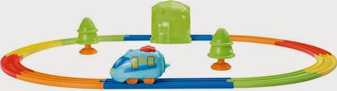  Đồ chơi Tàu hỏa Pull & Go Train Set Tomy 