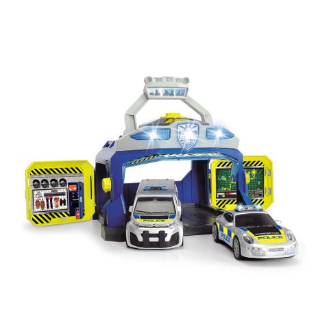  203715010038 Bộ Đồ Chơi Xe Cảnh Sát DICKIE TOYS International Command Unit 