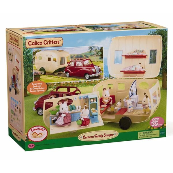 23win08 com Xe Dã Ngoại Nhà Thỏ Raff And Friends Caravan Family Camper
