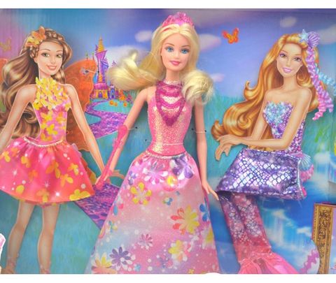  ĐỒ CHƠI BỘ SƯU TẬP BARBIE THỜI TRANG THẦN TIÊN THẾ GIỚI CHT 58 