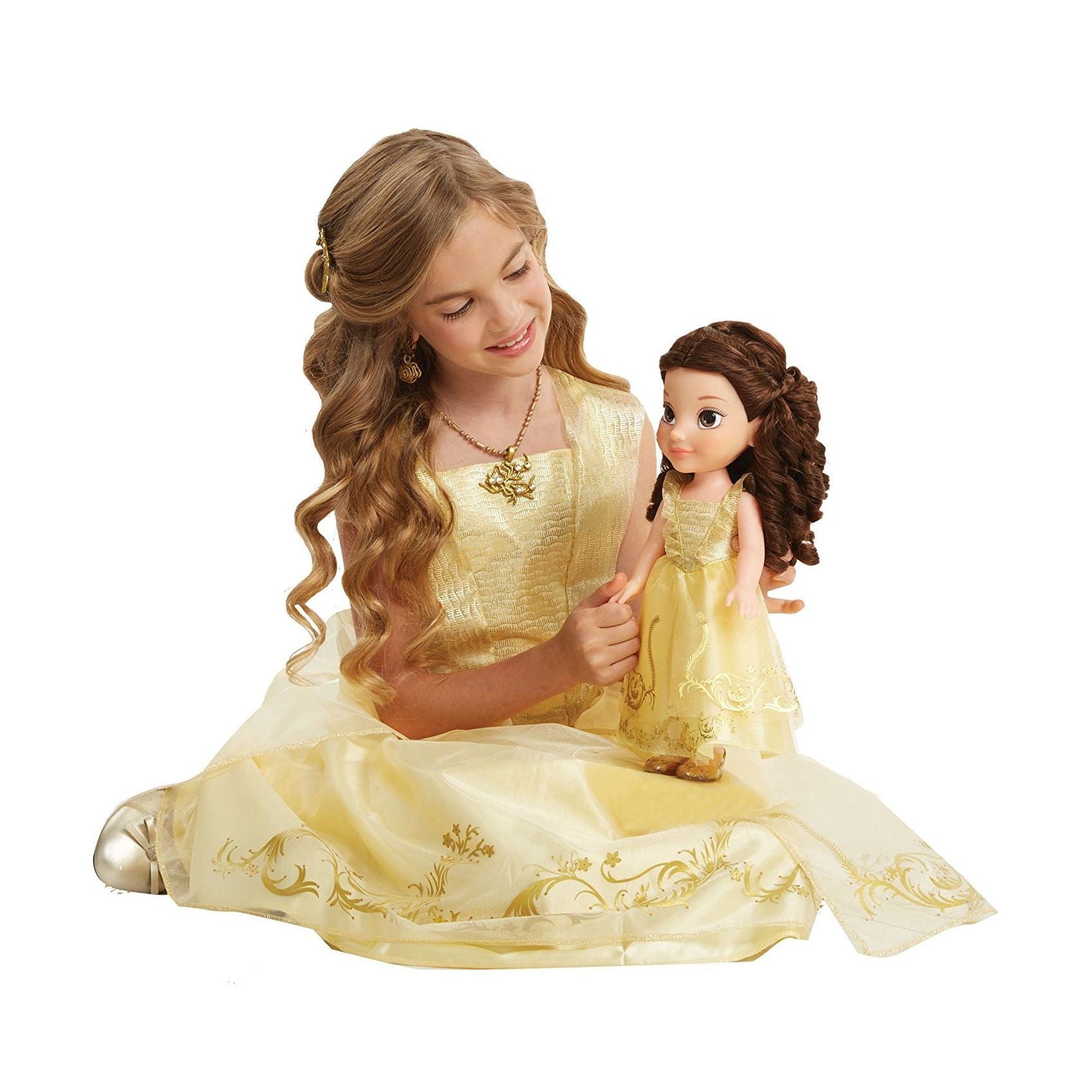  Disney Beauty & The Beast Live Action Ballroom Belle Doll - 13,5 inch 