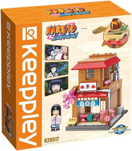  Đồ Chơi Lắp Ráp KEEPPLEY Naruto Chestnut Dessert Shop K20517 