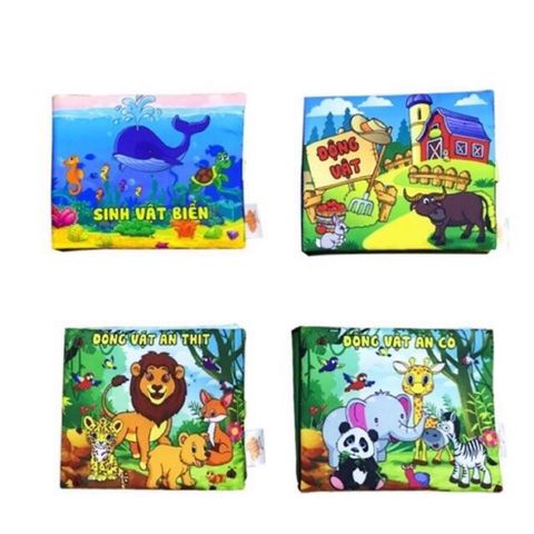  Đồ chơi sách vải cho bé Pipo 