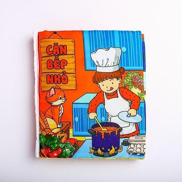 Đồ chơi sách vải tương tác căn bếp nhỏ