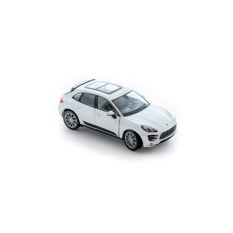  Mô hình xe Porsche Macan Turbo 1:24 Welly- 24047W- White 