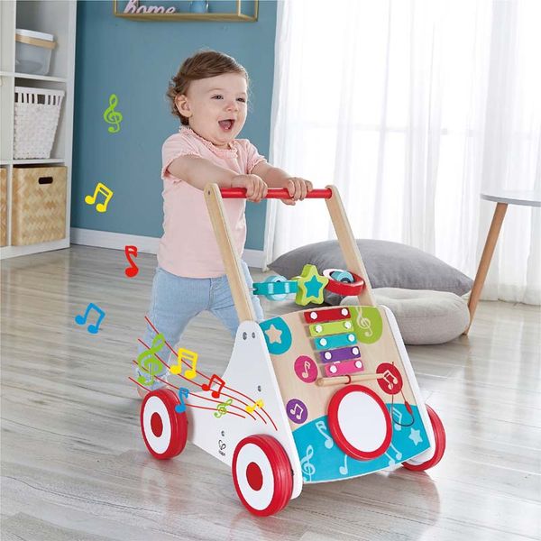 HAPE E0383 Xe Âm Nhạc Đồ Chơi Tập Đi Cho Bé