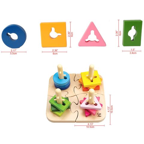  23win08 com xếp hình khối sáng tạo HAPE - E0411A 