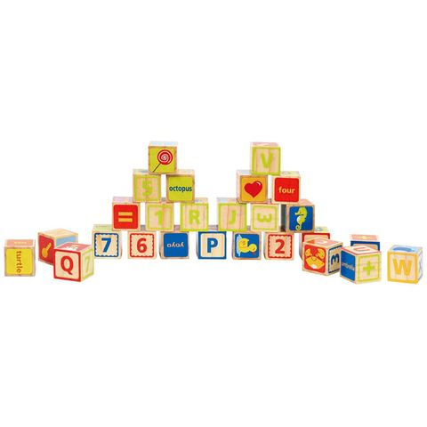  Đồ Chơi Hình Khối Hape ABC Blocks E0419A 