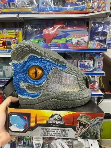  Mặt nạ khủng long Welcome Sound & Action Jurassic World. Blue Mask fmb74 