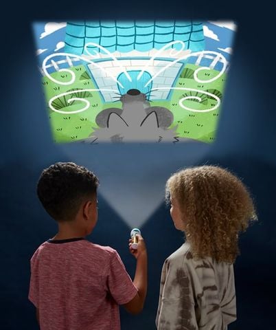  Đồ chơi đèn pin kể chuyện Brainstorm E2081 My Bedtime Story Torch & Projector 