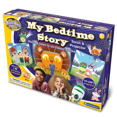  Đồ chơi đèn pin kể chuyện Brainstorm E2081 My Bedtime Story Torch & Projector 